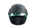 CASCO MOTO CES ABATIBLE EX SOMAN NEGRO VERDE ZAFIRO