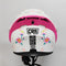 CASCO ABATIBLE HELLO KITTY EX SOMAN BLANCO CON ROSADO