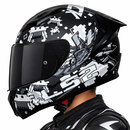 CASCO LS2 FF810 MOTO VIGO SPACE GRIS BLANCO MATE