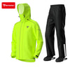 Traje Motowolf 100 % Impermeable Original, Traje Impermeable VERDE NEON