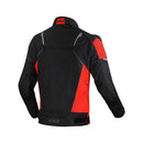 Casaca para moto de hombre LS2 ZOOM negro/rojo