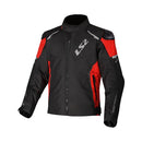 Casaca para moto de hombre LS2 ZOOM negro/rojo