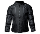 CASACA DAMA MOTO LS2 SEPANG NEGRO/GRIS OSCURO