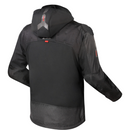 Casaca para moto de hombre LS2 ZIRCONIUM negro / rojo