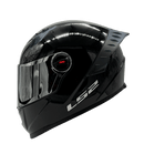 CASCO LS2 FF816 COSMOS NEGRO VISOR IRIDIUM GRIS