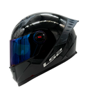CASCO LS2 FF816 COSMOS NEGRO VISOR AZUL