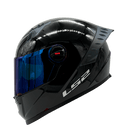 CASCO LS2 FF816 COSMOS NEGRO VISOR AZUL