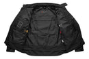 Casaca Impermeable Para Motociclista Negro Kratoz