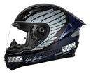 Casco Para Moto Ls2 Integral Ready Ff810 Gris Mate Azul