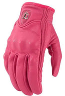 GUANTE MOTO MUJER CUERO ROSA BATFOX