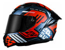 Casco Moto Ls2 Ff810 Kedou Rojo Negro Mate Visor Polarizado