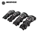 Rodilleras + Coderas Scoyco K11 Kit De Proteccion Moto