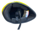 Casco Moto Bk Integral Amarillo Brillante Niño/a