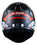Casco Moto Ls2 Ff810 Kedou Rojo Negro Visor Revo Rojo Diurno