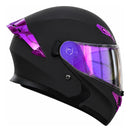 Casco Moto Ces Doble Certificado Abatible Rosa