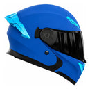 Casco Moto Abatible azul Doble Visor Ecer2206