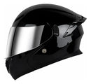 Casco Moto Abatible negro Doble Visor Ecer2206