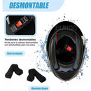 CASCO MOTO CES ICON DOBLE VISOR CON BLUETOOTH
