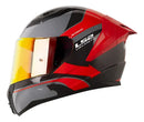 Casco Moto Ls2 Integral Vision Ff810 Gris Rojo Visor Diurno