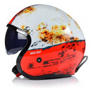 Casco Moto Ls2 Of599 Spitfire Inky Blanco