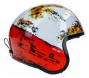 Casco Moto Ls2 Of599 Spitfire Inky Blanco