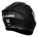 Casco Integral Para Moto Kratoz K50 Cc Negro Mate Dot