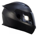 Casco Moto Integral Revox Dual Visor Mate Negro Dot Adulto