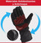 GUANTES MOTO IMPERMEABLES LARGOS ROCBIKER REFLECTIVOS