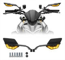 Espejos Aleron Diamante Led Espejo Con Direccionales De Moto