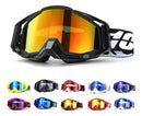 Goglesss Motocross Gafas De Esquí Tacticos Anti Niebla Lente Dorado Armazón Negro