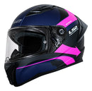 Casco Para Moto Ls2 Integral Vision Ff810 Azul Rosa Mate