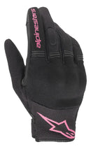 Guantes Copper Negro/ Fucsia