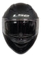 CASCO MOTO FUSION FF806 NEGRO MATE