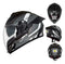 CASCO MOTO CES AIRFLITE DOBLE CERTIFICADO C/VISOR SILVER GRIS MATE