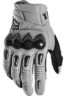 GUANTES PARA MOTO FOX BOMBER GRIS