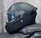 CASCO MOTO CES ARTICULADO DOBLE VISOR CERTIFICADO NEGRO MATE