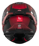 CASCO MOTO MT THUNDER 4 SV LUMINENCE ROJO MATE