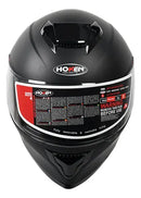 CASCO MOTO HOKEN FF834 NEGRO MATE