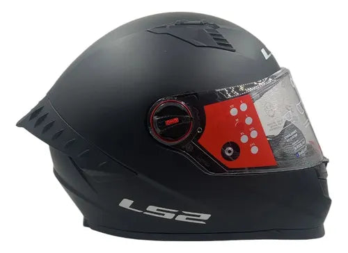 CASCO MOTO LS2 COSMOS FF816 NEGRO MATE ECER2206