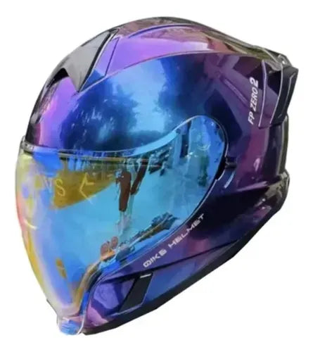 CASCO MOTO CES AIRFLITE DOBLE CERTIFICADO C/VISOR DIA Y NOCHE CAMALEONICO