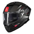 CASCO MOTO MT THUNDER 4 SV LUMINENCE GRIS MATE