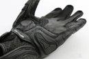 GUANTES MOTO ALPINESTAR CUERO NEGRO GPX