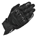 GUANTES MOTO ALPINESTAR CUERO NEGRO GPX