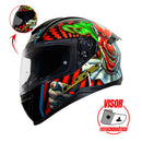 Casco integral para moto LS2 FLASH II HAPPY DREAMS negro – VPHOTOCROM
