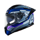 CASCO INTEGRAL PARA MOTO LS2 FF806 CE-09 AZUL / GRIS – ECE2206