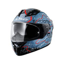 CASCO INTEGRAL PARA MOTO LS2 FF806 ROMA NEGRO MATE / GRIS – ECE2206