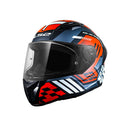 Casco integral para moto LS2 VIGO KEDUO negro mate / rojo