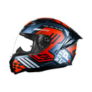 Casco integral para moto LS2 VIGO KEDUO negro mate / rojo