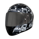 CASCO LS2 FF810 MOTO VIGO SPACE GRIS BLANCO MATE