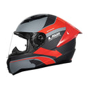 Casco integral para moto LS2 VIGO VISION gris mate / rojo
